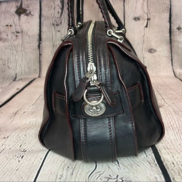 Coach Vintage Leather Ace Satchel Handbag - Picture 10 of 14